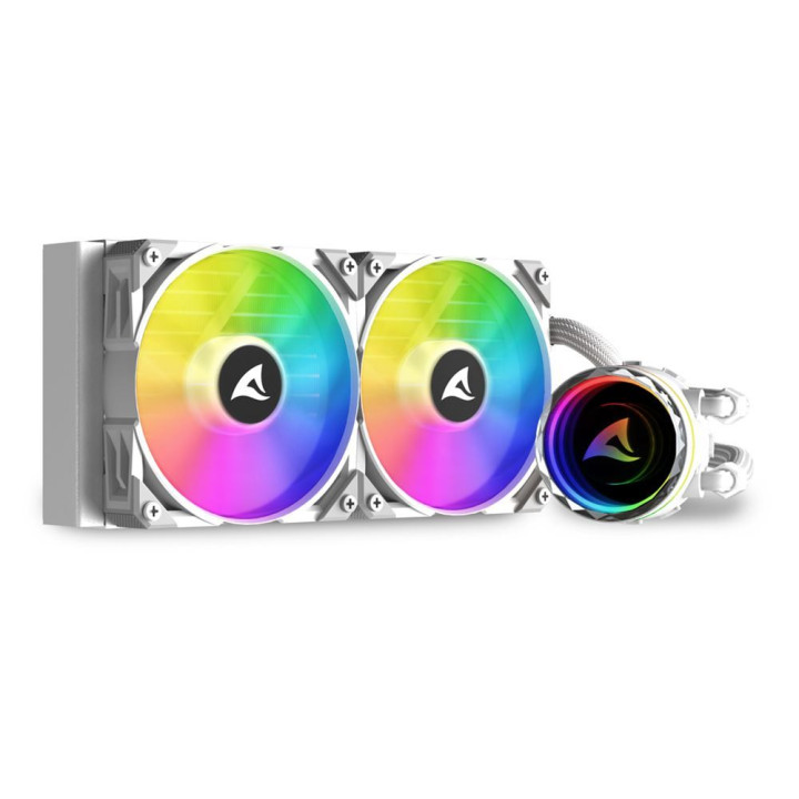 SHARKOON LIQUID COOLING S80 WHITE ARGB 240
